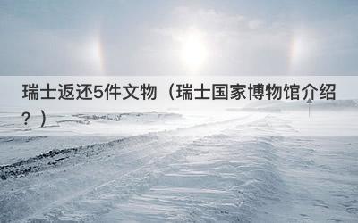 瑞士返还5件文物（瑞士国家博物馆介绍？）